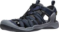 KEEN Herren Drift Creek H2 Sandalen, Sky Captain/Magnet, 40.5 EU von KEEN