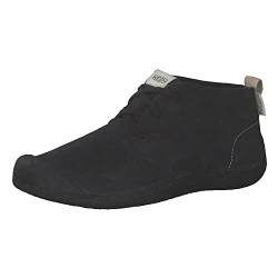 KEEN Herren Mosey Leather Chukka Boots, Black/Black, 47 EU von KEEN