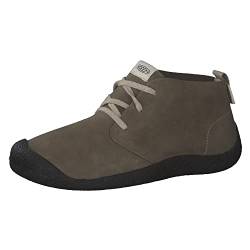 KEEN Herren Mosey Leather Chukka Boots, Dark Olive/Black, 44.5 EU von KEEN