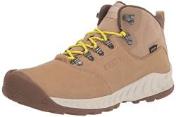 KEEN Herren NXIS Explorer Mid Waterproof Wanderstiefel, Safari/Birch, 42 EU von KEEN