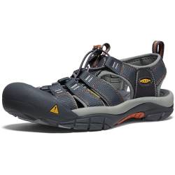 KEEN Herren Newport H2 Sandalen, India Ink/Rust, 40 EU von KEEN