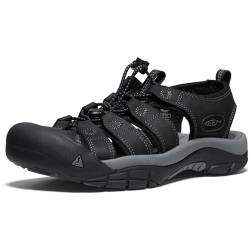 KEEN Herren Newport Sandalen, Black Steel Grey, 46 EU von KEEN