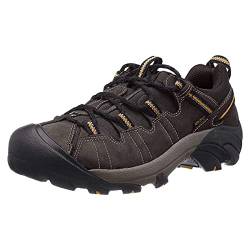 KEEN Herren Targhee 2 Waterproof Wanderschuh, Raven/Tawny Olive, 42.5 EU von KEEN