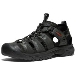 KEEN Herren Targhee 3 Closed Toe Hiking outdoor sandals, Grey Black, 43 EU von KEEN