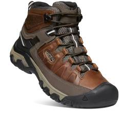 KEEN Herren Targhee III Mid WP Wanderstiefel, Braun (Chestnut/Mulch), 44.5 EU von KEEN