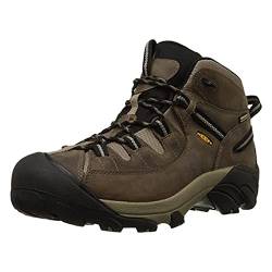 KEEN Herren Targhee Ii Mid Wide Wp-m Wanderstiefel, Shiitake Brindle, 46 EU Weit von KEEN