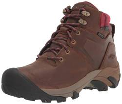 KEEN Herren Targhee Ii Winterstiefel Wp-m Wanderstiefel, Dark Earth/Red Plaid, 47 EU von KEEN