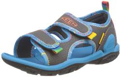 KEEN Knotch Creek Open Toe Sandale, Magnet/Tie Dye, 43 EU von KEEN