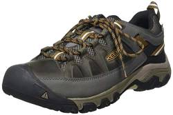 KEEN Targhee 3 Waterproof, Schuhe für Senderismo Hombre, Marrón (Schwarzoliv/Goldbraun), 40,5 EU von KEEN