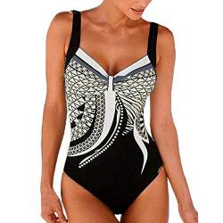 KEERADS Tankini Women's Push Up Swimwear Tummy Shaping Bandeau Large Sizes Backless von KEERADS Tankini