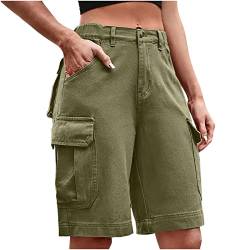 KEERADS Frauen Shorts Sommer Casual Shorts Mittlere Taille Kurze Mode Frauen Streetwear Arbeitskleidung Denim Kurze Hosen Business Anzug Damen Kurze Hose von KEERADS