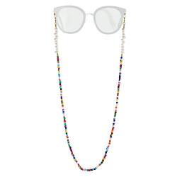 KELITCH Bunte Sonnenbrillen Ketten Halskette Kordeln Perlen Brillenhalter Strape Sonnenbrillen Ketten von KELITCH