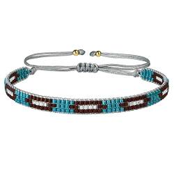 KELITCH Damen Wrap Armbänder Miyuki Perlen Armbänder Strand Armband Armreif Modeschmuck von KELITCH