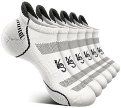 KEMISANT Sneaker Socken 6 Paare, Socken Herren Laufsocken Knöchelsocken Kurzsocken,Fußgewölbestütze Atmungsaktive Anti Schweiß(6Paare,39-42) von KEMISANT