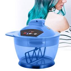 KENANLAN Elektrische Haarfärbeschüssel Farbstoff Automatischer Mixer Mixer Haarfärbecreme Rührschüssel (Blau) von KENANLAN