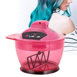 KENANLAN Elektrische Haarfärbeschüssel Farbstoff Automatischer Mixer Mixer Haarfärbecreme Rührschüssel (Rosenrot) von KENANLAN
