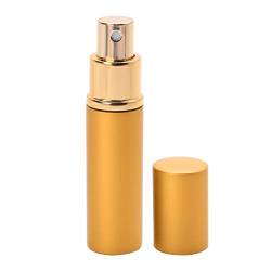 Leere Parfümflasche, 10ml Nachfüllbare Parfümflasche Tragbarer Leerer Pumplotion-Parfümzerstäuber (Gold) von KENANLAN