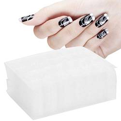 Nagelklebestreifen, 50 Blatt Wasserdichte Doppelseitige Künstliche Nagelklebestreifen Transparentes Gel-Nagelband von KENANLAN