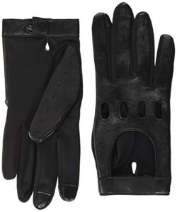 KESSLER Damen Mia Driver's Glove Winter-Handschuhe, Black 001, M/L von KESSLER