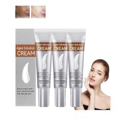 Age Solutions Cream, Face Moisturizer Anti-Aging Cream, Anti-Dark Spot Fade Cream, Anti Age Firming Face Cream Reduce Fine Lines Wrinkles Freckle (3pcs) von KEVGNRO