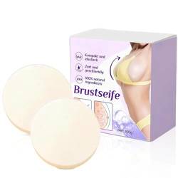 Natural Size Up Bust Health Soap, Brustvergrößerungsseife, Seife zur Hautaufhellung, macht Brüste größer, praller und perfekte Körperkurven, geeignet für alle Hauttypen (2pcs) von KEVGNRO