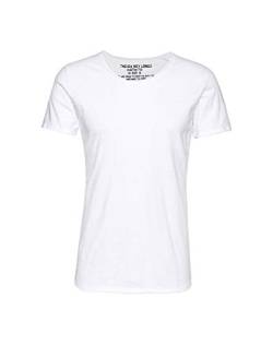 KEY LARGO Herren Bread New Round T-Shirt, White (1000), 3XL von KEY LARGO