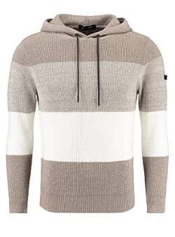 KEY LARGO Herren Julian Hoodie Pullover, Sand (1005), M von KEY LARGO