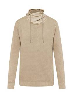 KEY LARGO Herren Lech Tube Pullover, Sand (1005), L von KEY LARGO