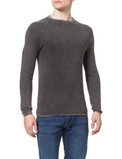 KEY LARGO Herren MST Thomas Pullover, Anthrazit, L von KEY LARGO