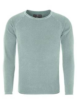 KEY LARGO Herren MST Thomas Pullover, Faded Moss (1541), XL von KEY LARGO