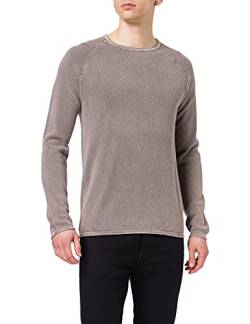 KEY LARGO Herren MST Thomas Pullover, Grey (1103), M von KEY LARGO