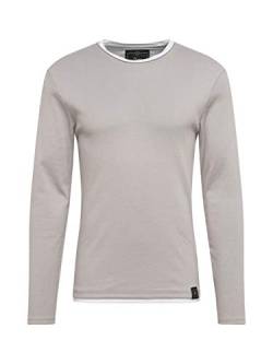 KEY LARGO Herren MSW Sarasota Sweatshirt, Silver (1107), M von KEY LARGO