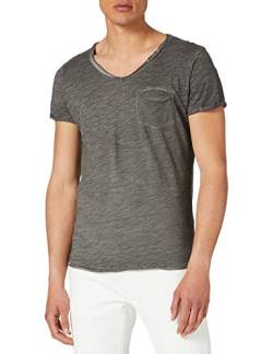 KEY LARGO Herren SODA New v-Neck T-Shirt, Dark Grey (1102), M von KEY LARGO