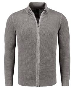 KEY LARGO Herren World Jacket Strickjacke, Grey (1103), L von KEY LARGO