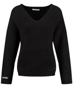 KEY LARGO Women Pullover v-Neck Clara (DE/NL/SE/PL, Alphanumerisch, M, Regular, Regular, Schwarz) von KEY LARGO