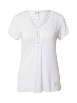 Key Largo Damen Vicky v-Neck T-Shirt, White (1000), XS von KEY LARGO