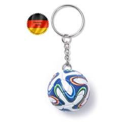 KEYSPACE Schlüsselanhänger Fussball Geschenke Jungen Fußball Geschenk für Jungs und Mädchen von KEYSPACE