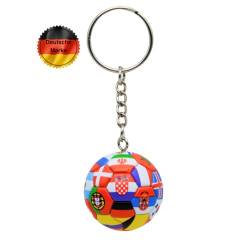 KEYSPACE Schlüsselanhänger Fussball Geschenke Jungen Fußball Geschenk für Jungs und Mädchen… (Länder) von KEYSPACE