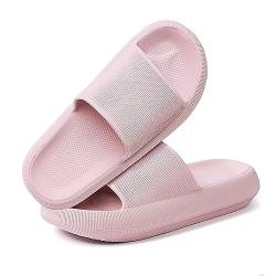 KEYUSHOP Cozislides Original Hausschuhe Badeschlappen Herren Damen Kinder Rutschfeste Pantoletten Super Weich Cozy Gummi Home Slippers Dick EVA Sommer Garten Badeschuhe Flip Flops von KEYUSHOP