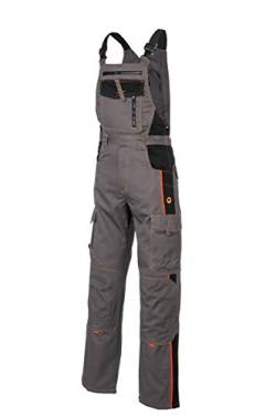 KG Latzhose ARDON H9108 GRAU Arbeitslatzhose Herrenlatzhose Sicherheitshose Hose Arbeitshose Kombihose (50) von KG