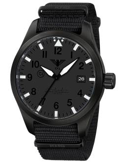 KHS AIRBSXT.NB Herrenuhr Airleader Stahl XTAC Schwarz von KHS