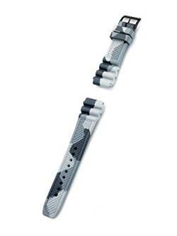 KHS Diverband | Camouflage Grau, Ersatzarmband, PU, Länge 23cm, Stegbreite 22mm, EBDC1.22, Uhrenarmband von KHS