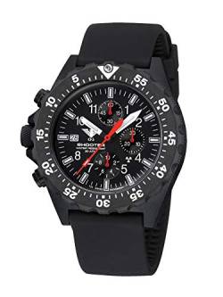 KHS Shooter MKII Chronograph Field SH2CF.SB mit Silikonband schwarz von KHS