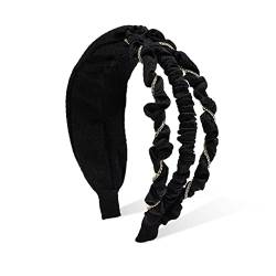 Breiter Haarreifen, Haarnadel-Clip, Gesicht zeigt dünnes Haar, Accessoires, Kopfbedeckung, Stirnband, alles passende Haar-Accessoires von KHYYHA