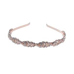 Haarbänder for Damenhaar, Hochzeit, Haarschmuck for Damen, Haarschmuck for Damen, Braut-Haarschmuck, Braut-Stirnband, Haarband for Damen, Golden Miss, Kopfbedeckung, Mode von KHYYHA