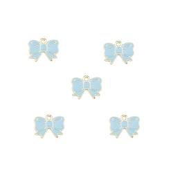 KHYYHA Emaille-Charms, 10 Stück, Fliege, Anhänger, Charms for Armband, Halskette, Schmuck, DIY-Zubehör – 1 Set (Color : C) von KHYYHA