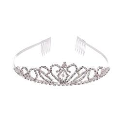 Haar Klammern Große Haarspangen for Frauen mit Haarschmuck aus Kristall, handgefertigt, Hochzeit, Stirnband, Tiara, Brautkronen, Haarspange, Geburtstagsfeier, Valentinstagsgeschenke for Frauen von KIANSLA