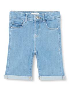 KIDS ONLY Girl's KOGRAIN Life Long DNM BJ009 NOOS Jeans-Shorts, Medium Blue Denim, 116 von KIDS ONLY