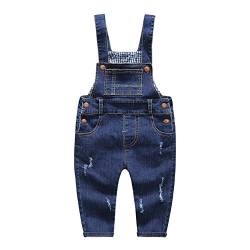 KIDSCOOL SPACE Baby & kleine Jungen/Mädchen Blue Denim Latzhose, Jeanshose,Blau,2-3 Jahre von KIDSCOOL SPACE