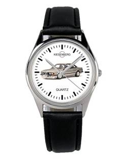 KIESENBERG Armbanduhr 635 CSI Coupe Oldtimer Fahrer Geschenk Artikel Idee Fan Damen Herren Unisex Analog Quartz Lederarmband Uhr 36mm Durchmesserr B-1818 von KIESENBERG